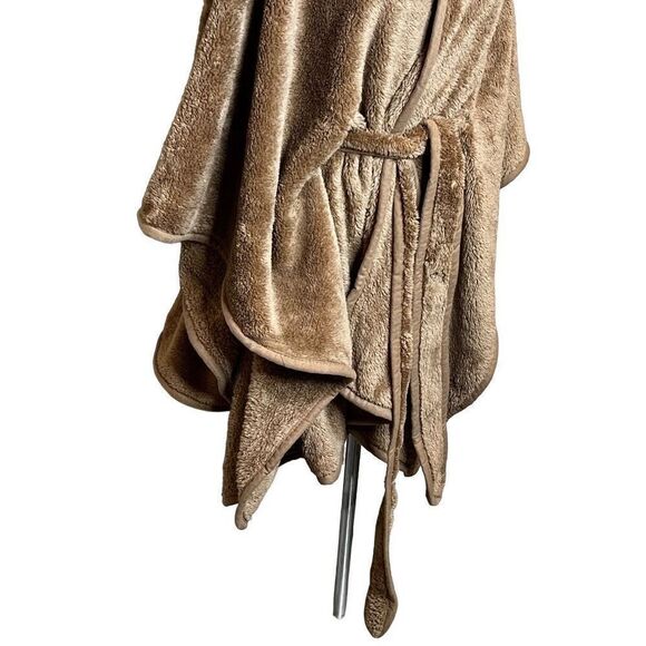 Torrid NWT camel cozy Sherpa belted ruana one size - Picture 7 of 15